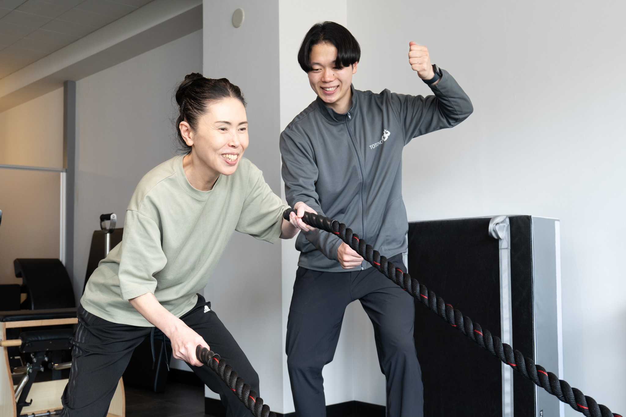 パーソナルセッション 25分
＋ 有酸素運動 30分